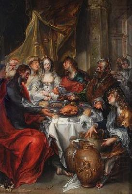 The Wedding at Cana., Simon de Vos